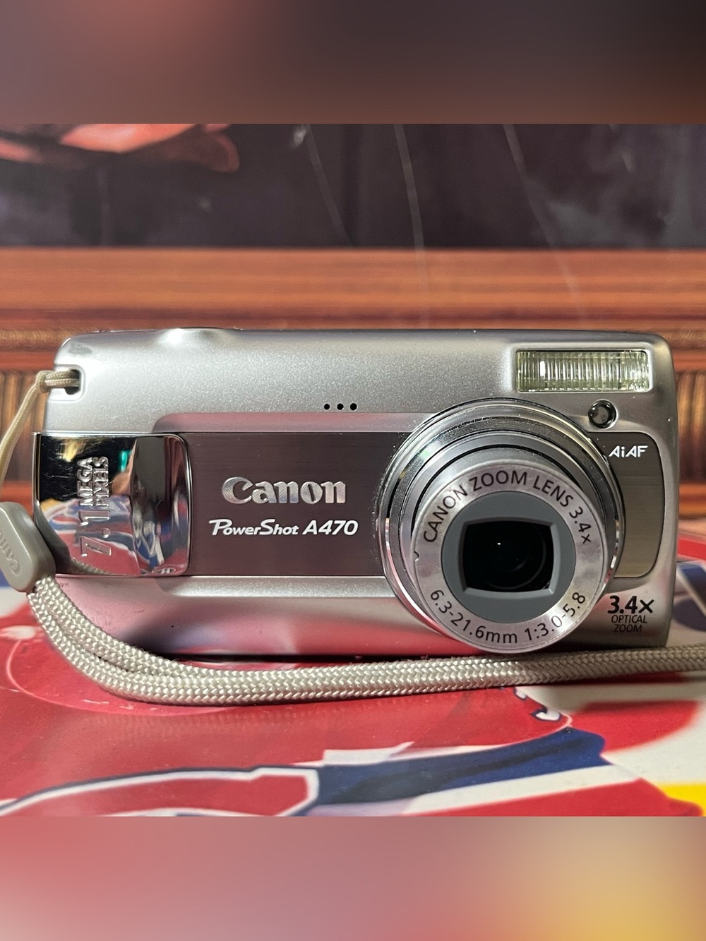 Canon PowerShot A470 7.1 MP digital compact camera tested + memory card